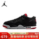 Jordan男休閑鞋喬丹 AJ4 JORDAN 4防滑耐磨 運動(dòng)鞋FQ7939-061黑灰紅41