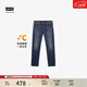 Levi's李維斯冬暖系列男士502錐形美式復古休閑牛仔褲