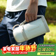 樂(lè )扣樂(lè )扣（LOCK&LOCK）大容量保溫壺戶(hù)外旅行露營(yíng)不銹鋼便攜車(chē)載式手提暖壺1.5L象牙白色