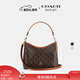 蔻馳（COACH）【禮物】奧萊女士女包LAUREL 30號單肩包腋下斜挎包流浪包通勤 IM/松露色 混合色