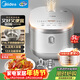 美的（Midea）電飯煲0涂層電飯鍋5L大容量316L不銹鋼內膽4-5人無(wú)涂層家用多功能微壓電飯煲MB-RE576S