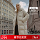 坦博爾【爆款】高充絨量連帽羽絨服女中長(cháng)款加厚保暖冬天外套TBF530780D 知春米 L (170)