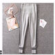 孕婦褲子春秋季時(shí)尚外穿2021新款加絨加厚孕婦打底褲冬裝托腹褲 1792#淺灰色單件【春秋款】 L