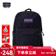 JANSPORT杰斯伯書(shū)包輕便雙肩包男女旅行包簡(jiǎn)約背包電腦包學(xué)生校園 4QUE008爵士黑-側袋+隔層