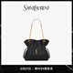 YSL圣羅蘭 女士JAMIE SHOPPING小號羊皮革托特包 黑色 U