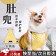 隨燦寵物肚兜柯基犬護肚子防著(zhù)涼衣服貓狗四季款保暖法斗防水防臟肚子 【黃色公狗款】寵物肚兜1個(gè) （L碼總長(cháng)約46cm)