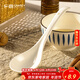 廣意 日式陶瓷大勺長(cháng)柄家用陶瓷湯勺大號盛湯勺舀粥調羹湯匙 GY8840