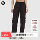 lululemon丨Dance Studio 女士寬松剪裁中腰工裝褲 拒水 LW5GOEA 黑色 M