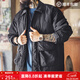馬登工裝美式復古仿蠟染M65獵裝夾克立領(lǐng)保暖硬漢棉服外套男秋冬 深灰色 【男士棉衣/棉襖男款2025最新款/衣服男裝冬季】 L