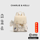 CHARLIE&KELLI CK品牌雙肩包女士2026新款輕便媽咪小背包書(shū)包卡通休閑女包禮物 米白色【代寫(xiě)賀卡 禮袋包裝 】