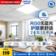 歐普照明（OPPLE）集成吊頂燈30x30嵌入式平板燈24瓦全光譜護眼廚房浴室扣板面板燈
