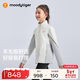 moodytiger兒童暖皮衣拒水保暖秋冬季男童外套舒適柔軟透氣立領(lǐng)女童運動(dòng)衣
