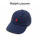 RALPH LAUREN 拉夫勞倫棉質(zhì)斜紋棉布經(jīng)典運動(dòng)帽棒球帽 710548524 海軍藍  均碼