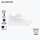 ANN ANDELMAN【白鹿同款】Arcade Blanc厚底小白鞋百搭皮質(zhì)增高鞋 白色 （跟高5~6cm） 37