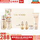 后（The history of Whoo）后天氣丹套裝花獻華泫水乳霜精華眼霜套盒皇后套裝女禮盒護膚品 后再生秘貼水乳6件套修復精華