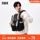 森馬（Semir）雙肩包男大容量電腦包復古學(xué)院風(fēng)情侶背包105124153203