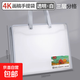 4K手提畫(huà)紙畫(huà)袋畫(huà)冊收納畫(huà)夾畫(huà)稿美術(shù)作品集畫(huà)畫(huà)學(xué)生獎狀收集冊a3文件夾8K素描畫(huà)作書(shū)法收集海報夾 4K大-透明白【雙向拉鏈+內置單隔層】ST2246