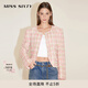 MISS SIXTY夾棉呢料外套女圓領(lǐng)輕奢優(yōu)雅小香千金風(fēng) 彩色 S