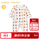 巴拉巴拉【balaOne】巴拉巴拉童裝新生兒嬰兒連體寶寶衣服衣哈衣爬服純棉 白紅色調00316 66cm