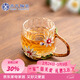 蘇氏陶瓷玻璃琺瑯彩雛菊磨切杯品茗杯喝茶杯主人杯