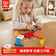 Hape拼插玩具 百變像素畫(huà)積木時(shí)鐘聲光調色盤(pán) 益智玩具兒童禮物 迷你七巧板 E6609