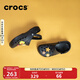 CROCS卡駱馳洞洞鞋貝雅洞洞鞋輕便運動(dòng)鞋耐磨一腳蹬拖鞋休閑鞋|10126 黑色-001 40 (250mm)