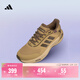 adidas CLIMAWARM緩震回彈保暖舒適加厚休閑跑步鞋男女阿迪達斯   卡其色/深棕色   43