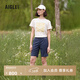 AIGLE艾高UPF40+短褲春夏季經(jīng)典款女士DFT速干透汽吸濕褲子 帝國深藍 AY544 40(170/78A)