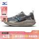 美津濃（MIZUNO）復古透氣輕量男女跑步鞋跑鞋運動(dòng)鞋 ASTRO LS 04/城市灰   42   