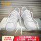 卡賓小白鞋男鞋春季薄款鞋子男潮牌簡(jiǎn)約百搭低幫板鞋男士平底休閑潮鞋 白色 41 【標準皮鞋尺碼】