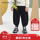 巴拉巴拉balaOne寶寶長(cháng)褲加絨彎刀褲男童女童2025冬季香蕉褲208425108206