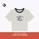 匡威（Converse）官方 全棉貓咪美式短款短袖修身辣妹風(fēng)女T恤WCJ653 WCJ653-W2Y L (165/88A)