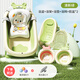 勞可里尼（NOCOLLINY）嬰兒洗澡盆 可折疊寶寶浴盆新生兒用品 洗澡神器躺托 浴架 【滿(mǎn)配-清新綠】寶寶洗浴5件套 材質(zhì)：食品級PP原料，安全無(wú)異味