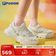 FILA FUSION斐樂(lè )官方潮牌運動(dòng)鞋厚底女子跑步鞋潮流增高春秋款休閑時(shí)尚