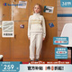 Champion【套裝】冠軍男女兒童裝2025秋季新款日常運動(dòng)加絨衛衣長(cháng)褲兩件套