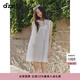 DZZIT地素連衣裙夏季網(wǎng)紗蕾絲款立體蝴蝶裙子女3J2O3269B 米白色 S