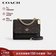 蔻馳（COACH）【品牌直供】女士小號印花風(fēng)琴包單肩斜挎包CW206新年情人節禮物
