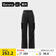 蕉內（Bananain）熱皮5系女士工裝闊腿長(cháng)褲子休閑運動(dòng)褲秋冬季加厚加絨寬松女裝