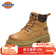 Dickies馬丁靴男靴2026冬季男鞋加絨靴子男女百搭大黃靴增高情侶工裝靴 土黃 42 【偏大一碼，適合運動(dòng)鞋43】