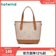 熱風(fēng)（Hotwind）女士手提包2026年春季新款小馬格紋可斜挎手提包大容量斜挎包 83米棕 F