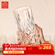 RCR水晶玻璃杯高顏值進(jìn)口茶具泡茶杯透明大容量水杯牛奶杯360ml*6