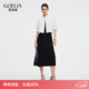 歌莉婭通勤套裝女2025新款早秋巨好看整套穿搭兩件套裙1E4LAB850 05W米白 M