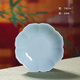 龍泉青瓷菜盤(pán)子家用盤(pán)子中式陶瓷沙拉盤(pán)酒店骨碟餐盤(pán)餐具炒菜盤(pán)2026送禮品 粉青7英寸 7英寸