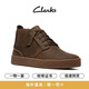 Clarks其樂(lè )男鞋 時(shí)尚系帶高幫鞋休閑鞋沙漠靴Streethill Mid國內現貨 26183414 43