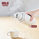 MUJI不銹鋼保溫保冷雙杯蓋水杯保溫杯杯子帶吸管 MDN8CC2A 白色 490ml/450ml