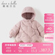 戴維貝拉（DAVE＆BELLA）兒童三防羽絨服女童抗菌連帽外套女寶寶冬裝