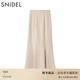 SNIDEL2025秋冬新品百搭高腰包臀純色魚(yú)尾半身裙SWFS255104 粉米色 L （2）