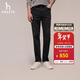 哈吉斯（HAZZYS）男裝 冬款長(cháng)褲【抓絨內里】水洗牛仔褲男ATDZP0BDP63 黑色BK 34 （175/82A）