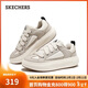 斯凱奇（Skechers）板鞋男士秋季2025新款厚底休閑鞋軟底百搭運動(dòng)鞋松糕鞋183330