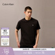 Calvin KleinJeans25夏男女情侶休閑簡(jiǎn)約ck字母純色內搭純棉針織短袖T恤上衣